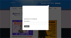 Desktop Screenshot of belmonttheatre.co.uk